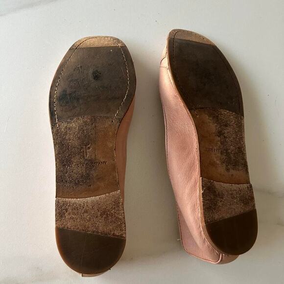 Frye Dusty Pink Leather Ballet 🩰 Flat - Picture 6 of 7